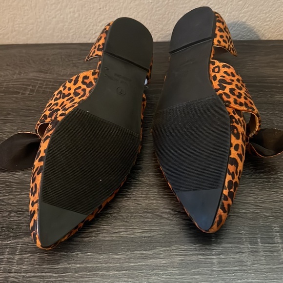 American Mettle Brown and black leopard flats NWOT - Picture 4 of 5